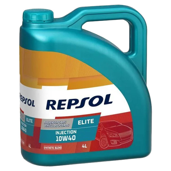 Моторное масло REPSOL полусинтетическое ELITE Injection 10W40 4л