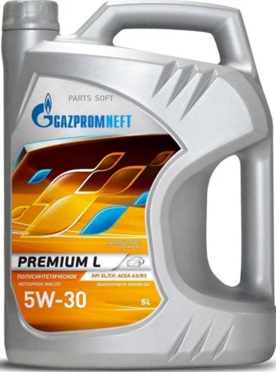 

Моторное масло Gazpromneft полусинтетическое PREMIUM L SL/CF 5W30 A3/B3 5л
