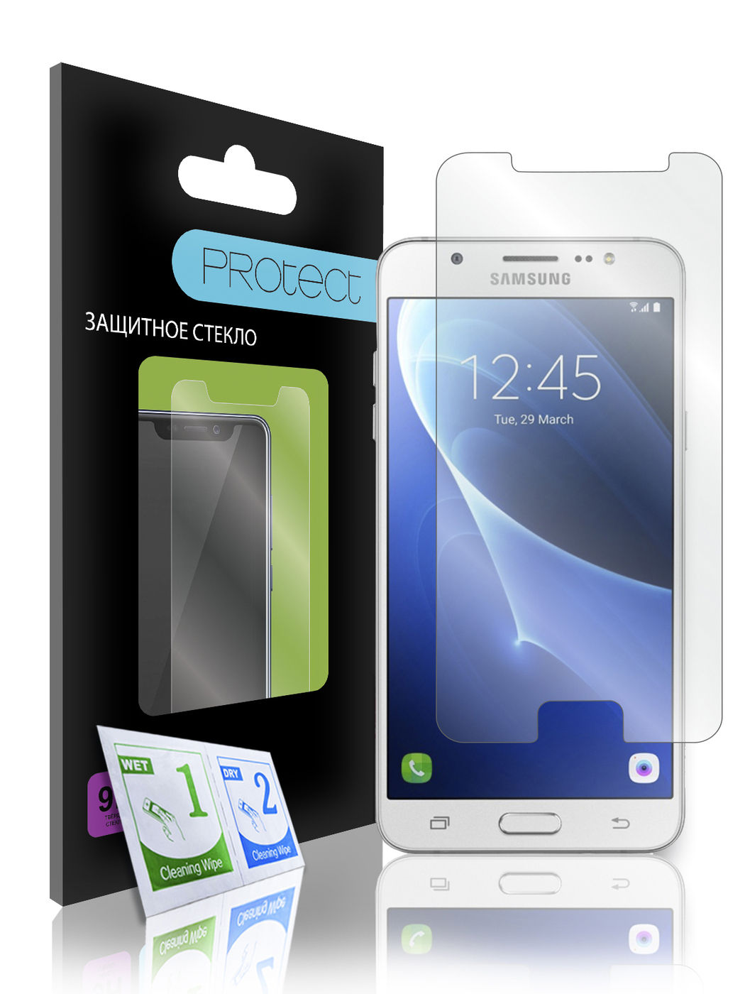 

Защитное стекло PROtect на Samsung Galaxy J7 (2016) SM-J710F, Без рамки, 32099