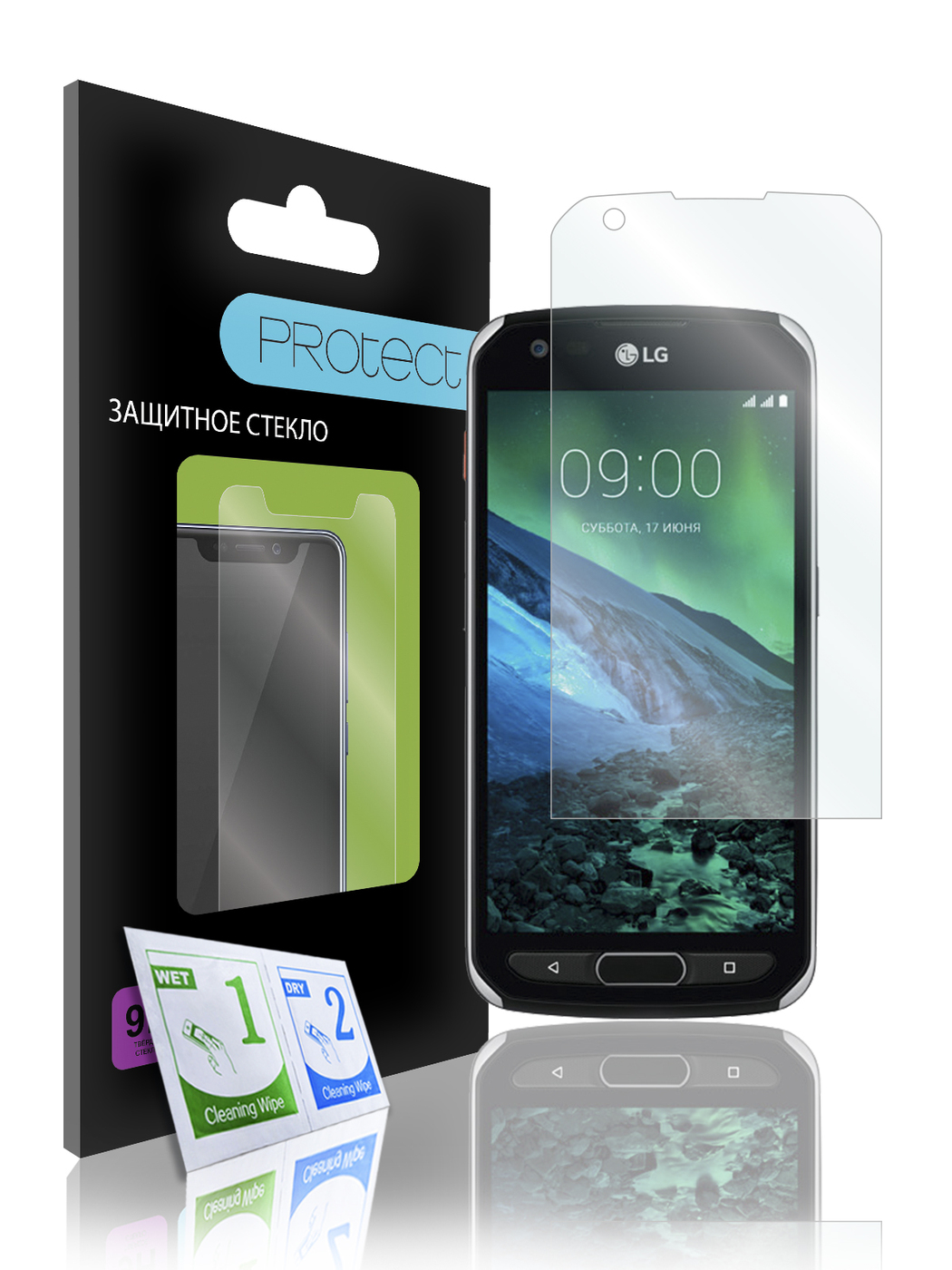 

Защитное стекло PROtect для LG X venture, на плоскую часть экрана, 32168