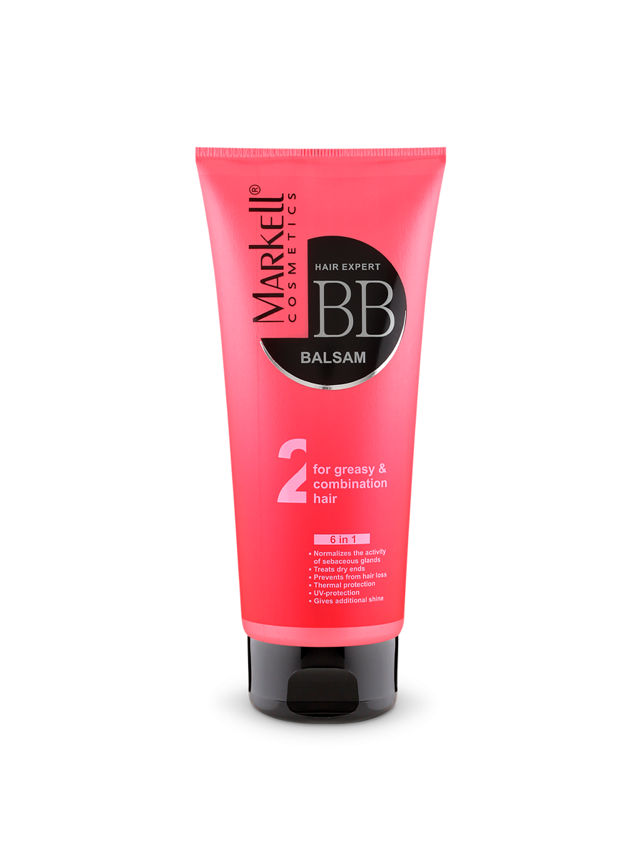 

BB-бальзам для жирных и комбинированных волос Markell HAIR EXPERT 200 мл, HAIR EXPERT
