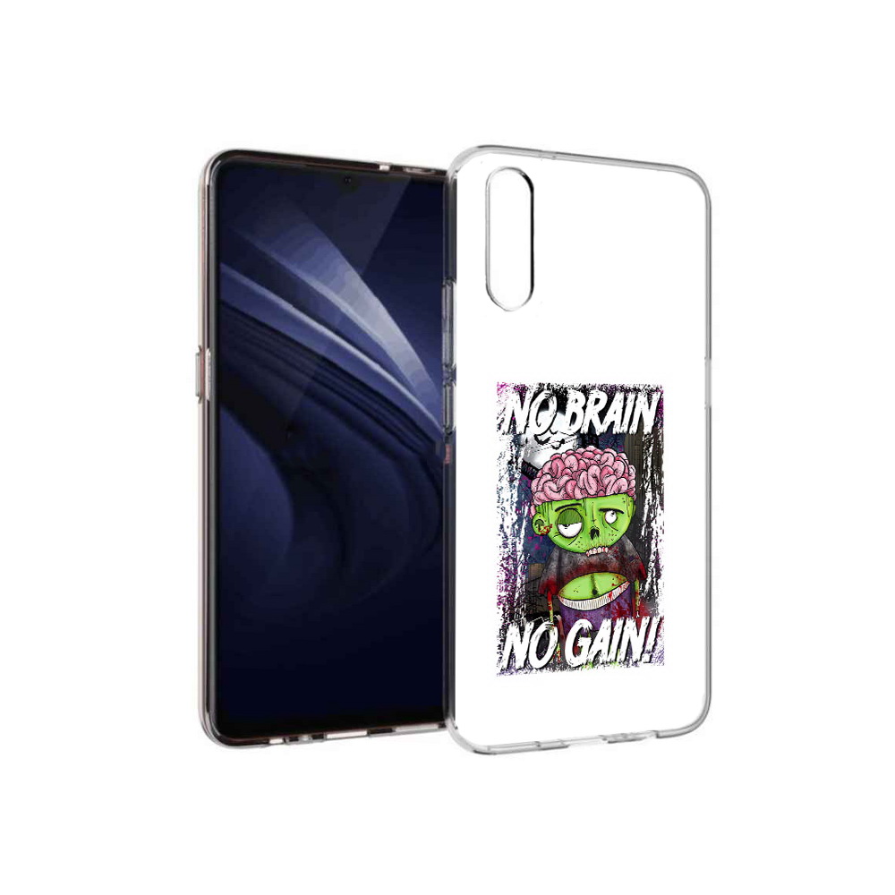 

Чехол MyPads Tocco для Vivo V17 Neo глупый зомби (PT226959.388.289), Прозрачный, Tocco