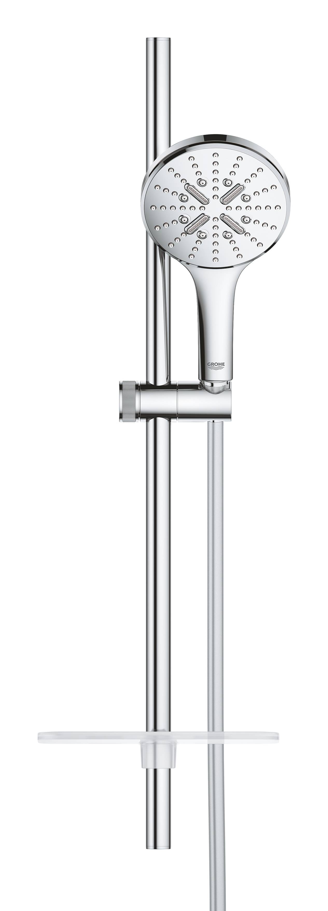 фото Душевой гарнитур grohe rainshower smartactive 130, хром (26575000)