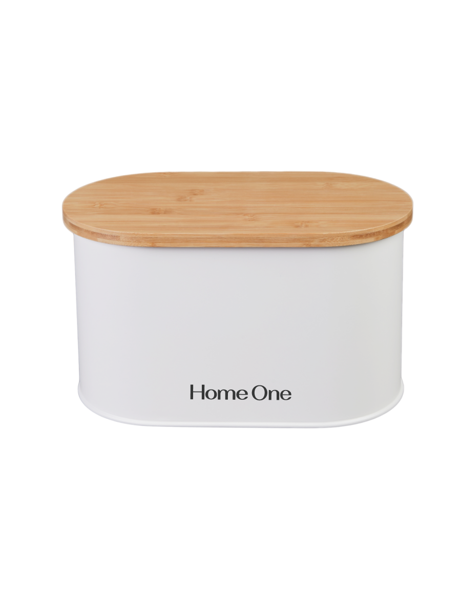 Хлебница Home One белая