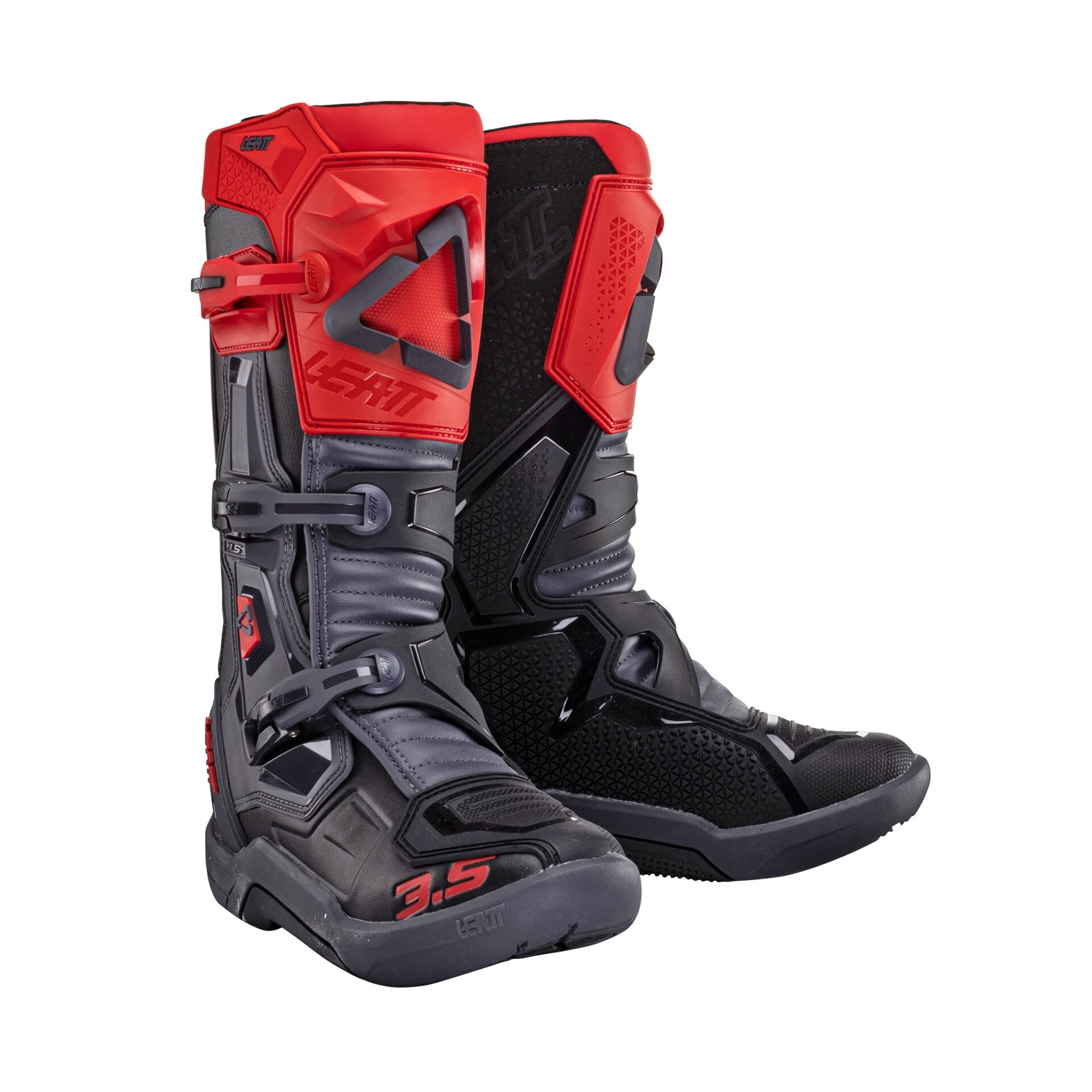 Мотоботы Leatt 3.5 Boot, Red, 9, 2024 (3024050382)