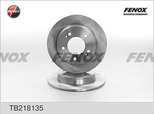 

FENOX TB218135 ДИСК ТОРМОЗНОЙ 262105 Задний HYUNDAI i30 KIA CEED 12-