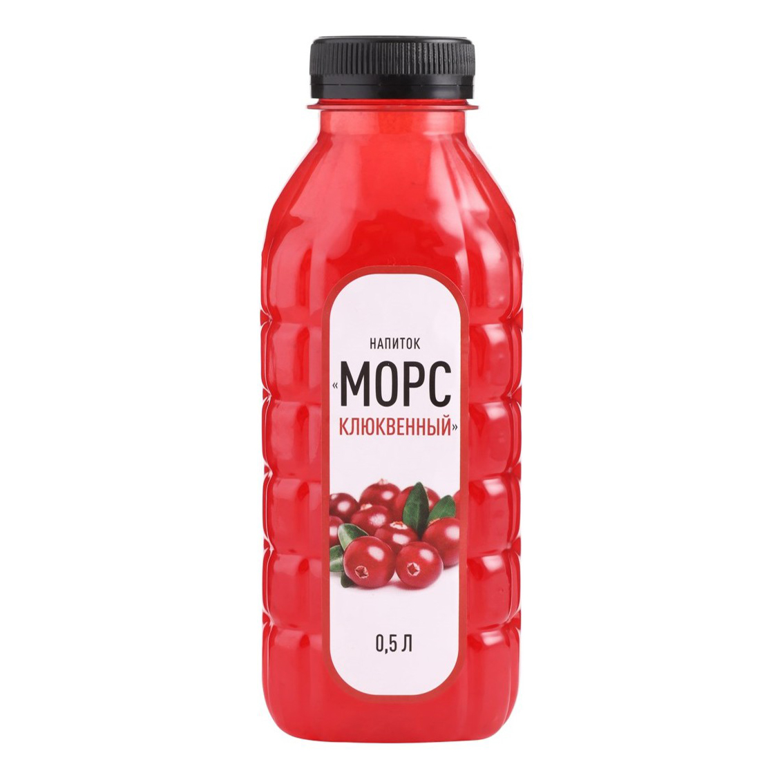 фото Морс со вкусом клюквы 0,5 л nobrand