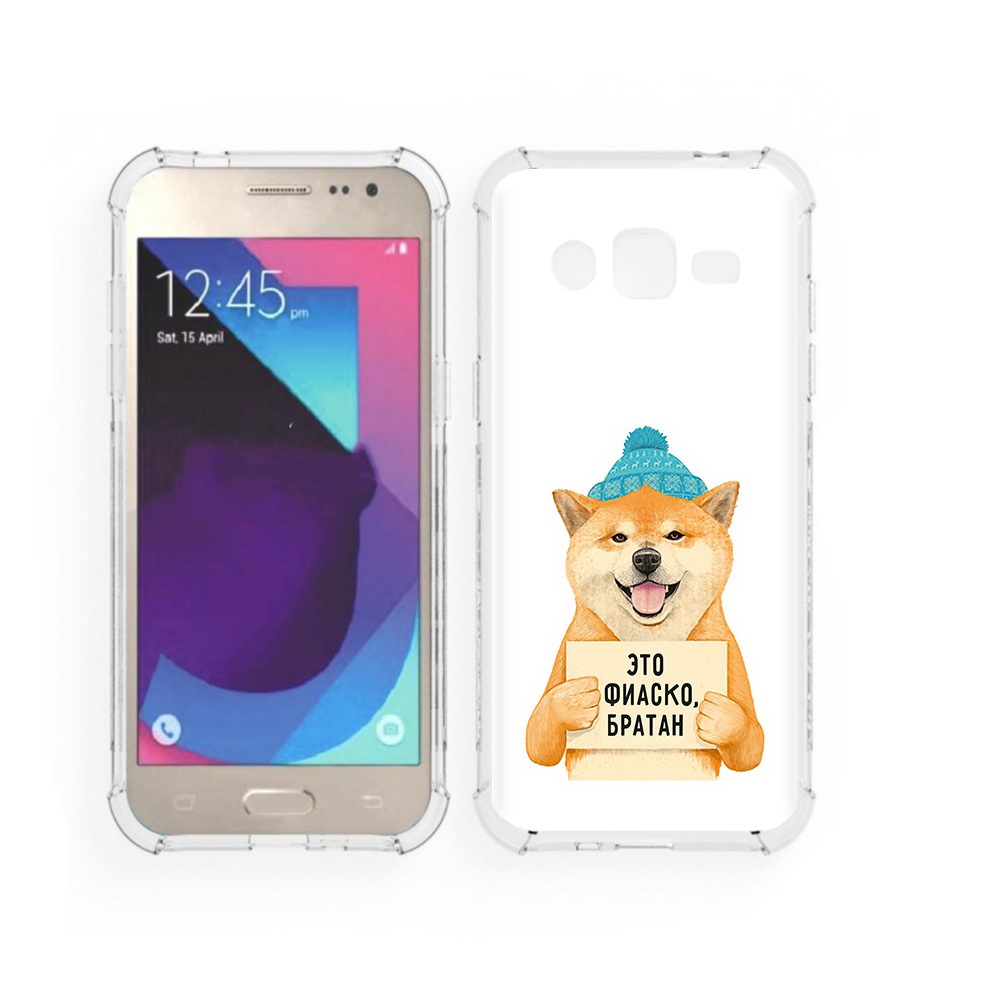 

Чехол MyPads Tocco для Samsung Galaxy J2 фиаско (PT226924.572.656), Прозрачный, Tocco