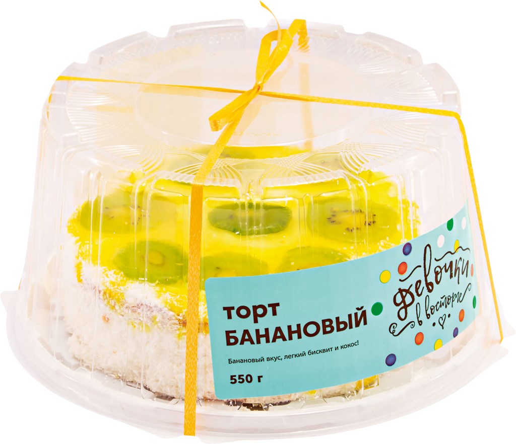 Торт Лента Банановый 550 г