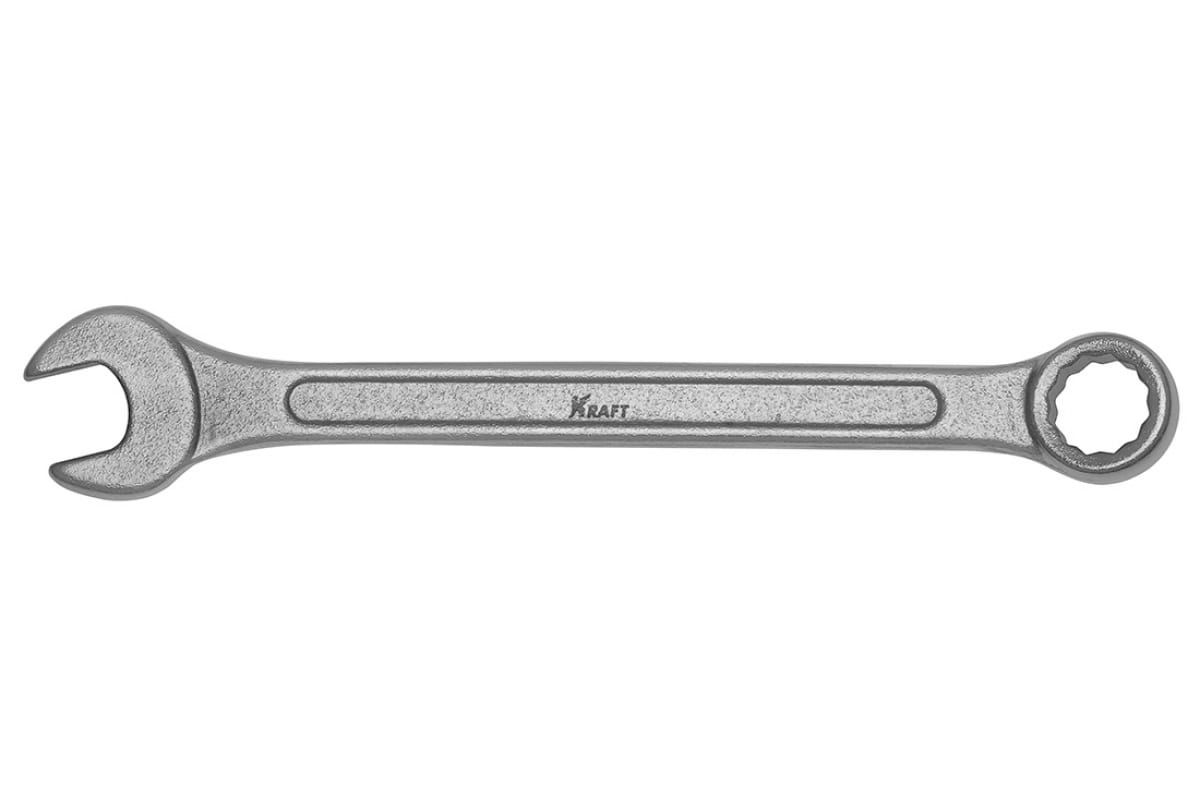 KRAFT KT700720 Ключ комбинированный 15х15 KT700720 kraft kt700722 ключ комбинированный 17 мм master kt700722