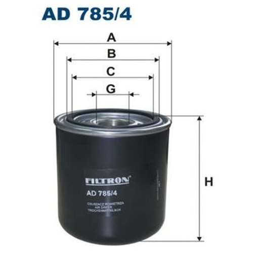 фото Фильтр осушителя filtron ad7854 для mercedes t2ln1 , t2ln1 c , vario