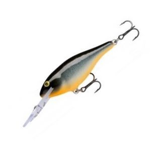 

Воблер Rapala Shad Rap 8 г, 70 мм, HLWH, 1 шт., Черный;оранжевый, Shad Rap