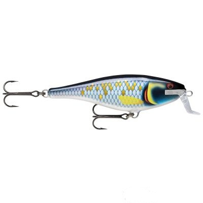 

Воблер Rapala Super Shad Rap 45 г, 140 мм, SCRB, 1 шт., Голубой, Super Shad Rap