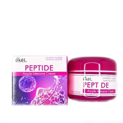 

Крем EKEL для лица с пептидами Ampoule intensive cream peptide 100г