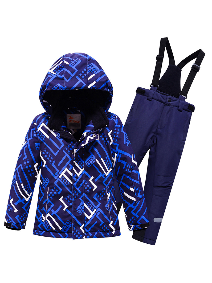 Комплект верхней одежды детский NoBrand AD9221 цв. синий р. 110