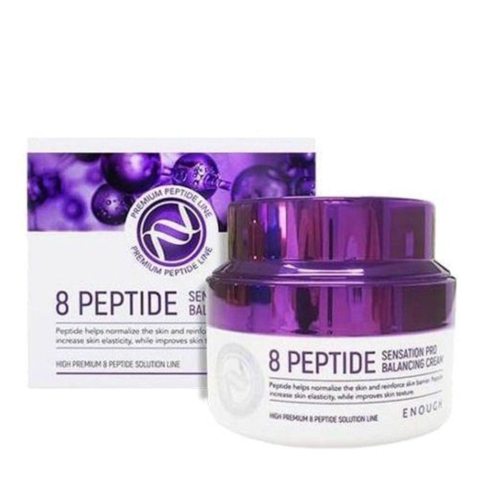 Крем ENOUGH для лица с пептидами 8Peptide sensation pro balancing 50мл