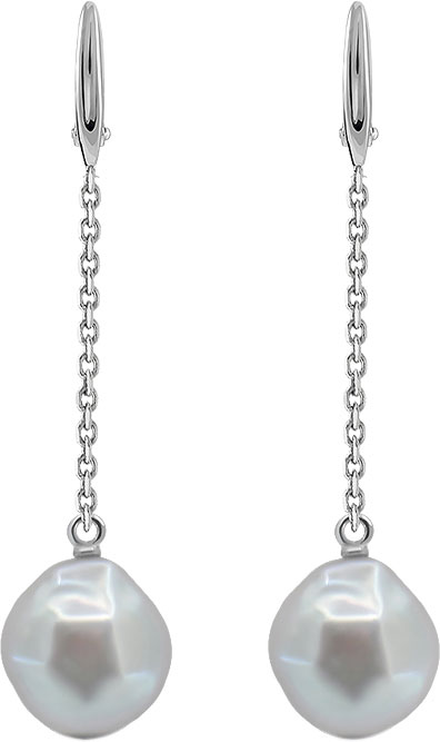 

Серьги из серебра с жемчугом Silver Wings 02PS120755E-SWA-152, 02PS120755E-SWA-152