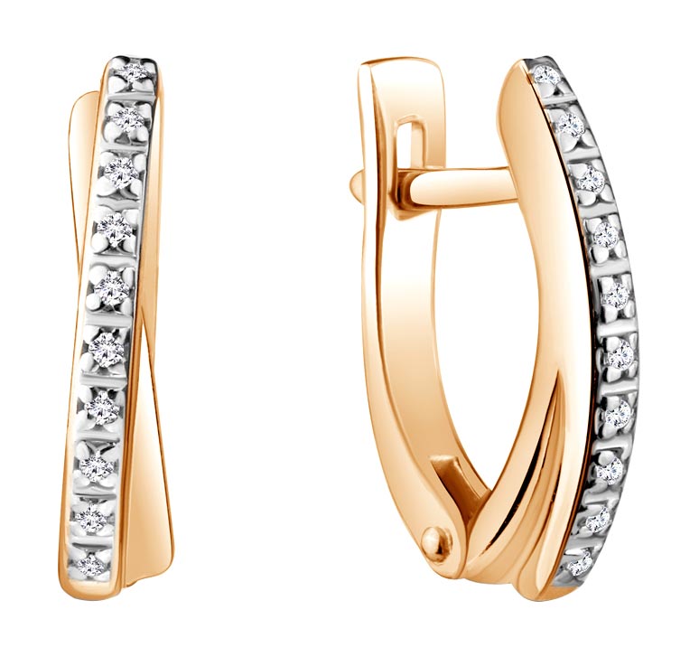 

Серьги из серебра с бриллиантом Aquamarine 040063-S-g-a, 040063-S-g-a