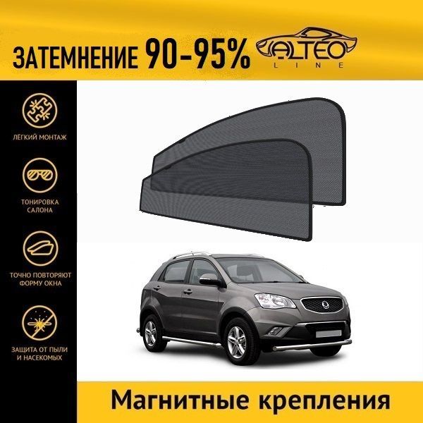 

Автошторки ALTEO на Ssang Yong Actyon 2 (2011-2013)
