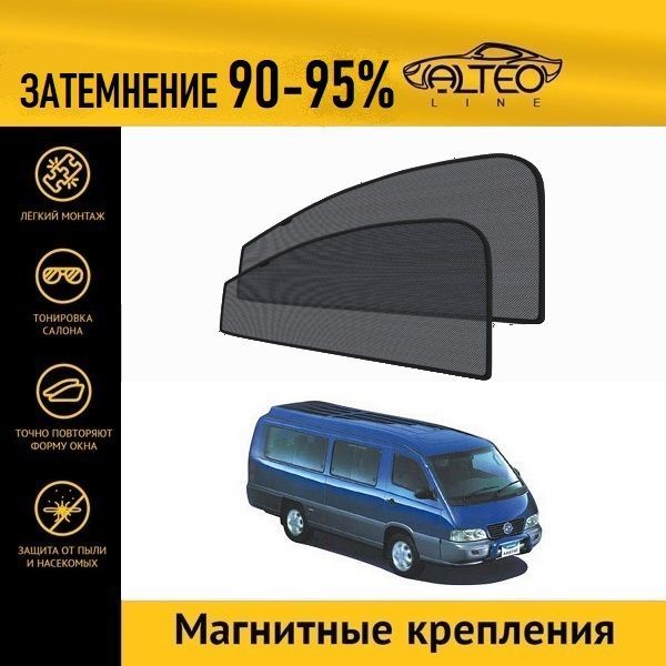 

Автошторки ALTEO на Ssang Yong Istana (1995 - 2004)