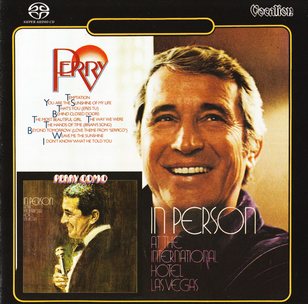 

Perry Como ‎– Perry & Perry Como In Person At The International Hotel, Las Vegas (1 SACD)