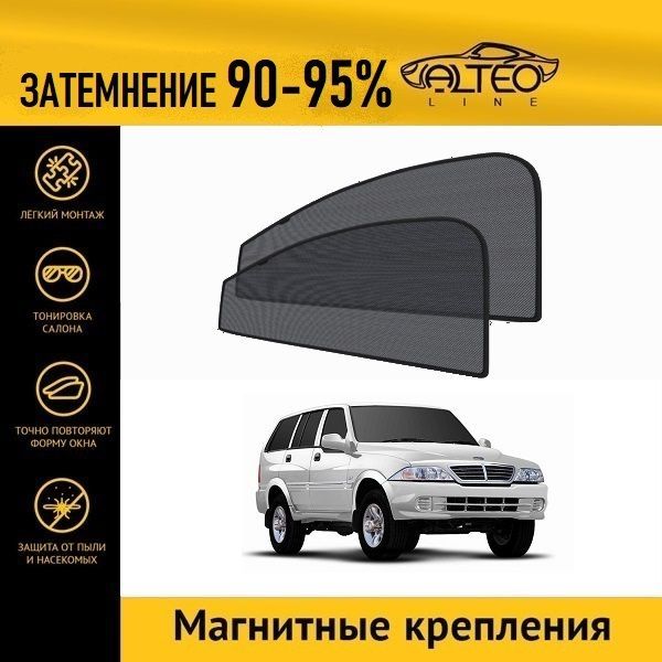 

Автошторки ALTEO на Тагаз Road Partner (2008-2014) джип 5D