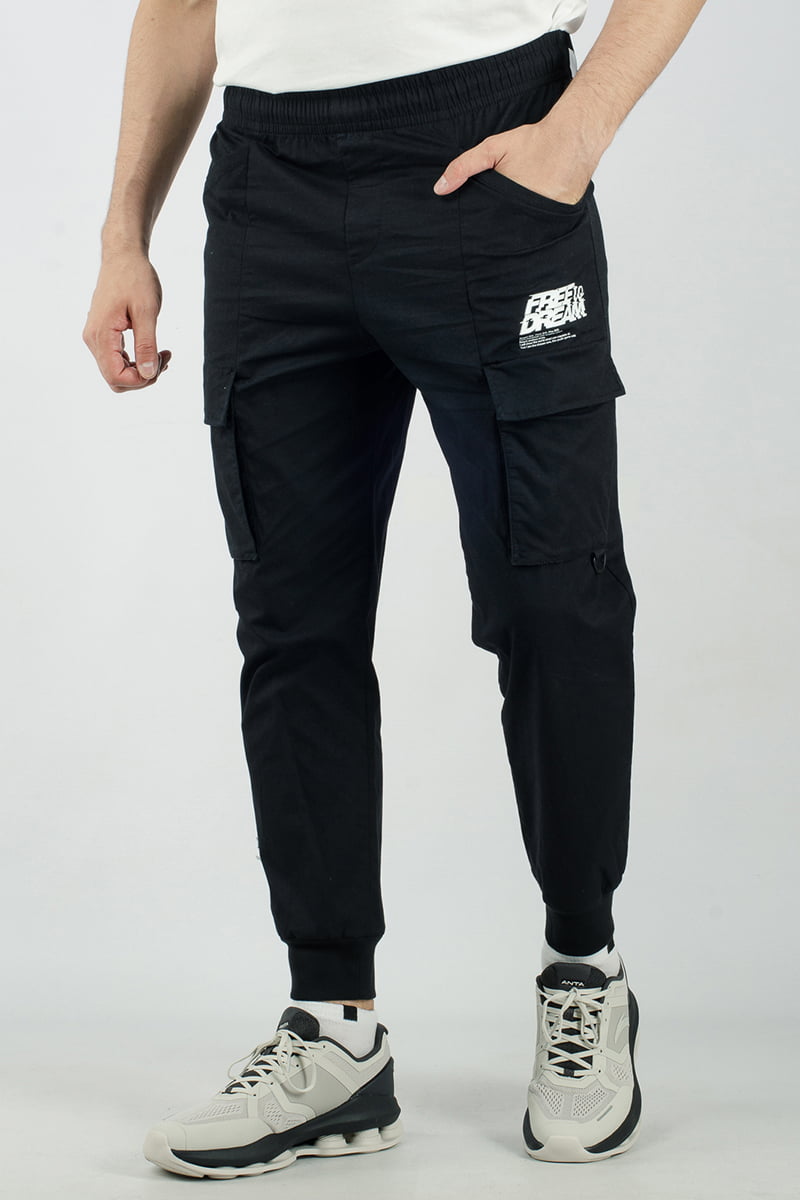 

Спортивные брюки мужские Anta 852221505 Shock The Game черные S, Черный, 852221505 Shock The Game