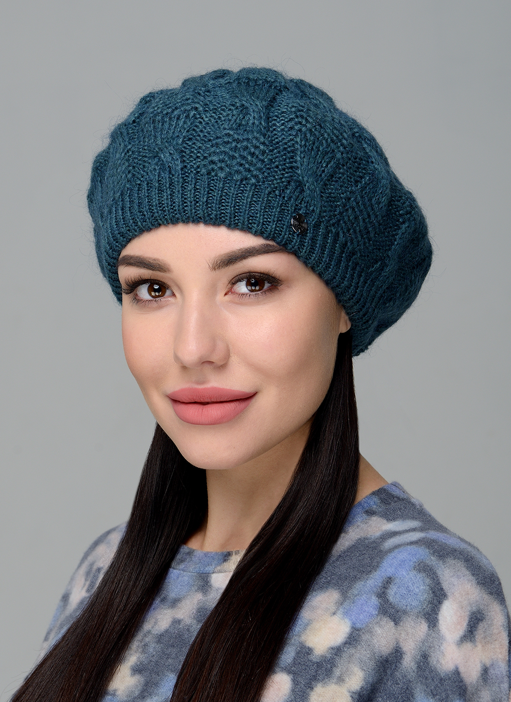 

Берет женский Каляев 36002 изумрудный, р. 56-58, 36002