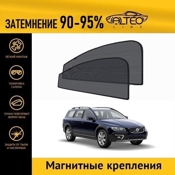 

Автошторки ALTEO на Volvo XC70, 3рестайлинг (2013-2016)