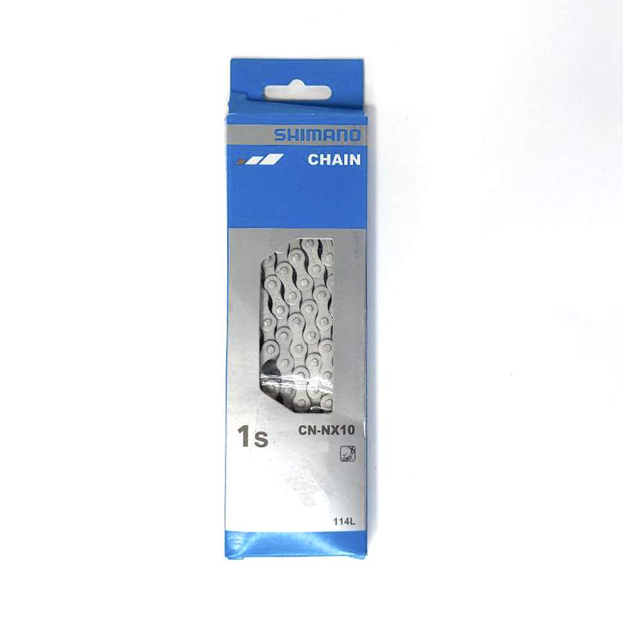 Цепь Shimano CN-NX10 1 скорость 1/2*1/8 ECNNX10C114I