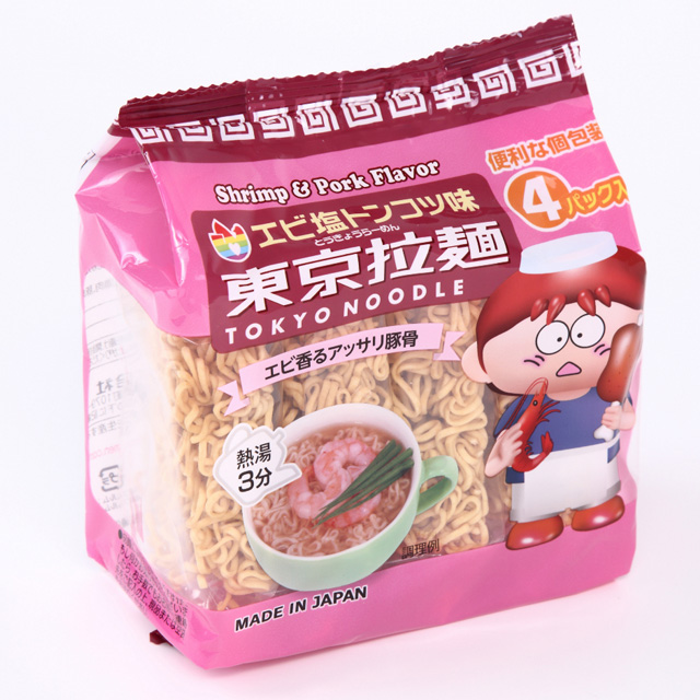 

Лапша быстрого приготовления TokyoNoodle с креветкой на мясном бульоне по-токийски, 120 г, по-токийски