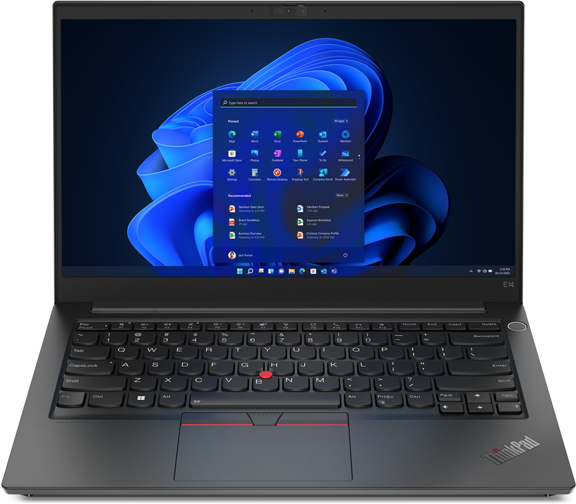 

Ноутбук Lenovo ThinkPad E14 Gen 4 Black (21E30052RT), ThinkPad E14 Gen 4