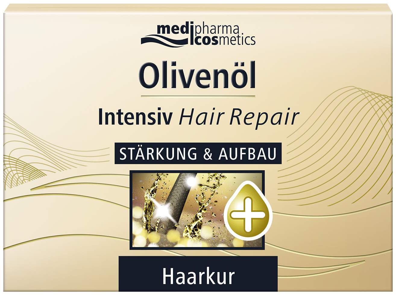 Маска для волос Medipharma cosmetics Olivenol Intensiv восстановление 250 мл