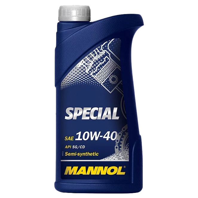 фото Масло моторное special 10w40 п/синт.1л mannol