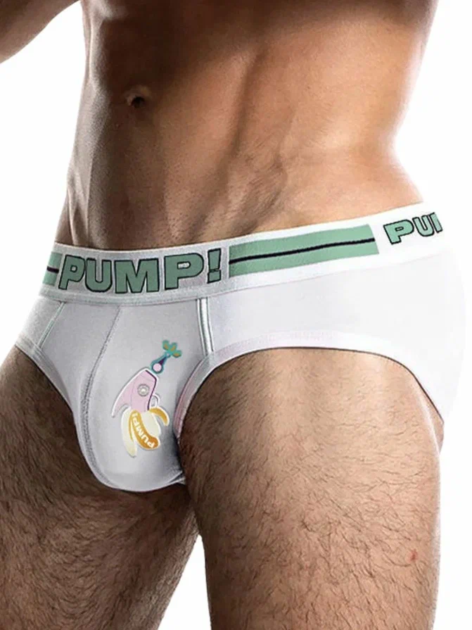 

Трусы мужские PUMP! PU038 белые М, Белый, PU038