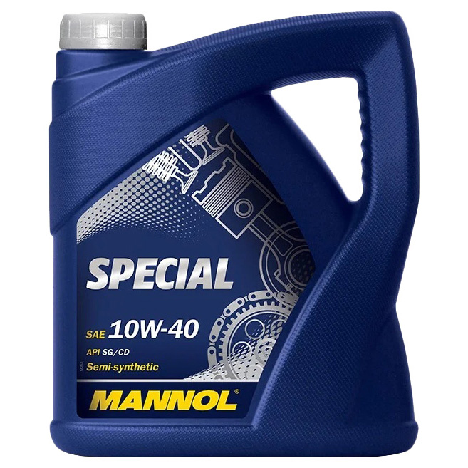 фото Масло моторное special 10w40 п/синт.5л mannol