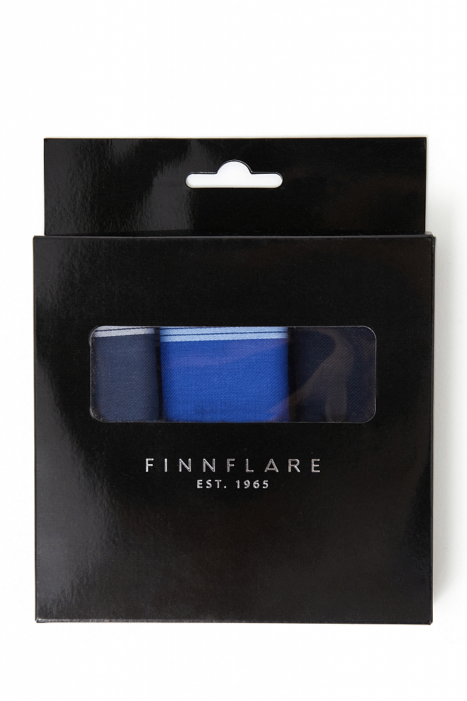 фото Платок носовой мужской finn flare fab21702s 1069 110delta blue/ 111 sapphire/ 200black 0