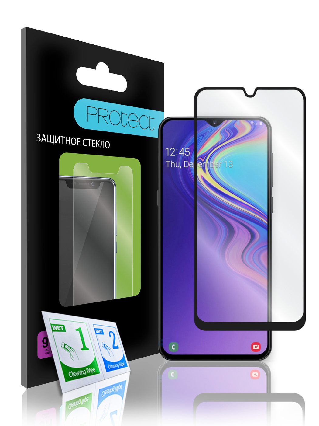 

Защитное стекло PROtect на Samsung Galaxy A20;A30;A30s;M30;M30s;A50;A50s(2019) 2.5D, 40937