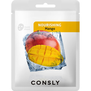 Маска для лица Consly Nourishing питательная, с экстрактом манго, тканевая, 20 мл