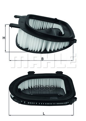 

Воздушный фильтр Mahle/Knecht для BMW X3, X5, X6 2009-2017 LX3541