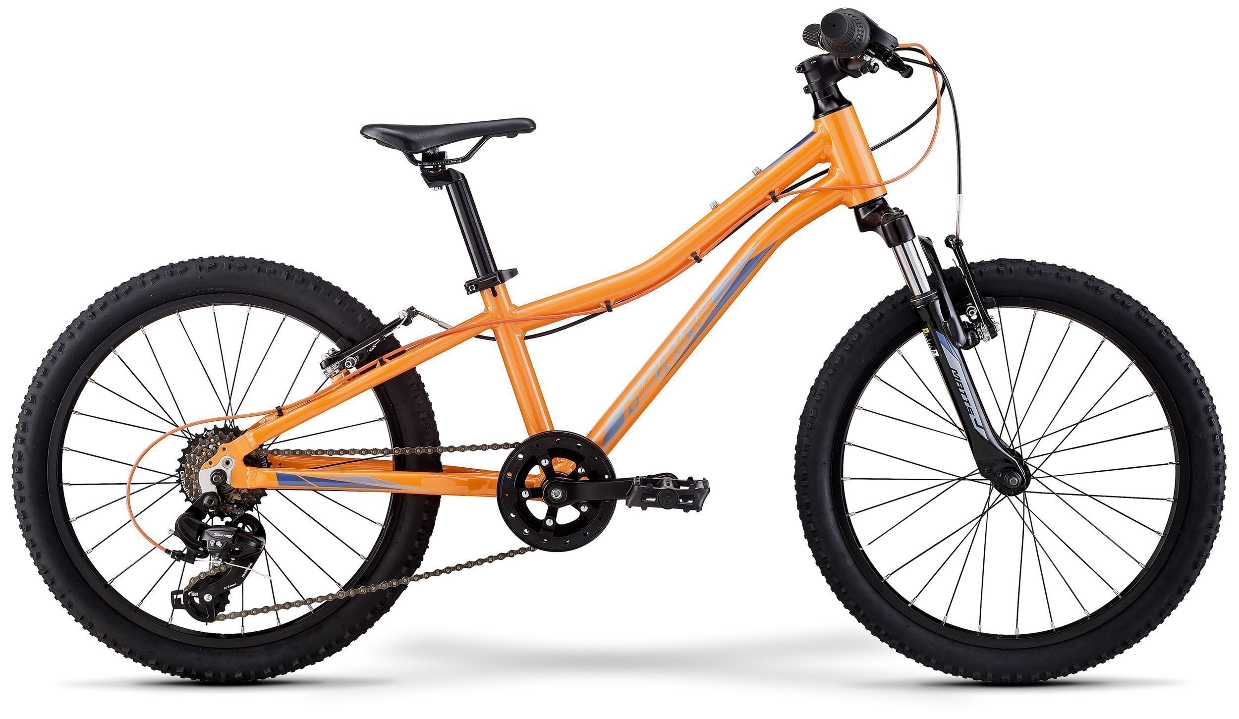 Велосипед детский Merida Matts J.20 ECO (2023) Metallic Orange/Blue, 20