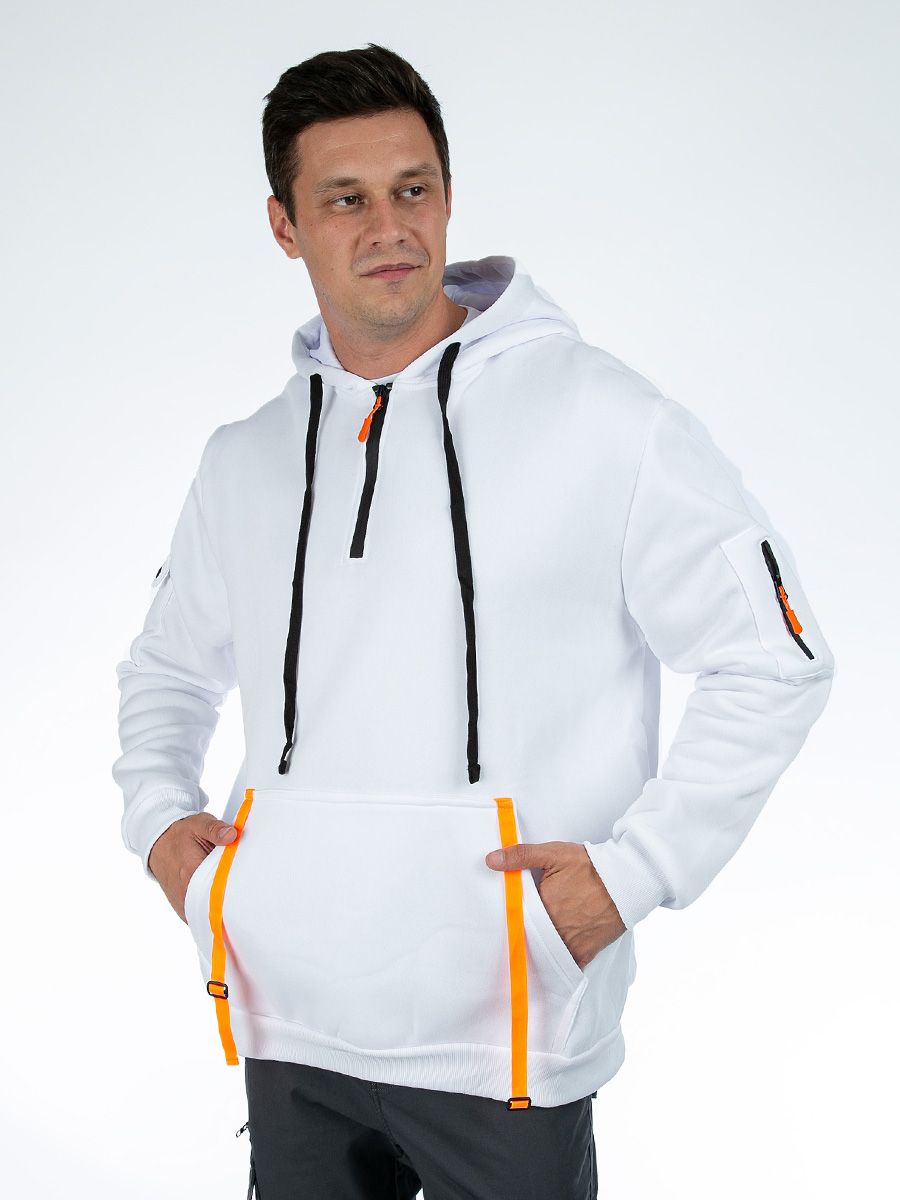 Худи мужское Modniki 2323011M белое L 5899₽