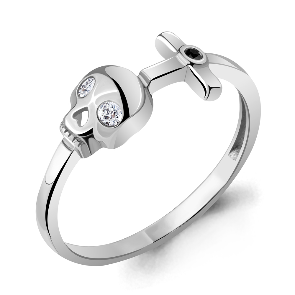 

Кольцо из серебра с кристаллом р. 18,5 Aquamarine 68902АЧ_925_р, 68902АЧ_925_р