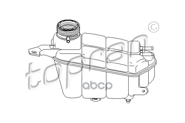 

Бачок Расширительный (Замена Для Hp-400893755) topran арт. 400893001