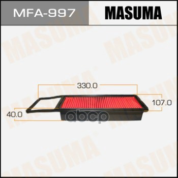 фото Фильтр воздушный honda fit/jazz 02-08, mobilo 01-05 masuma masuma арт. mfa997