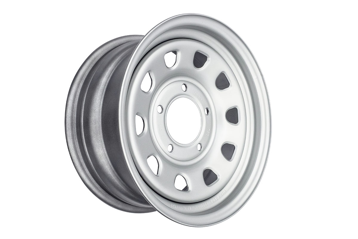 

Диски стальные OFF-ROAD Wheels 1570-539985S+25A07X, Серебристый