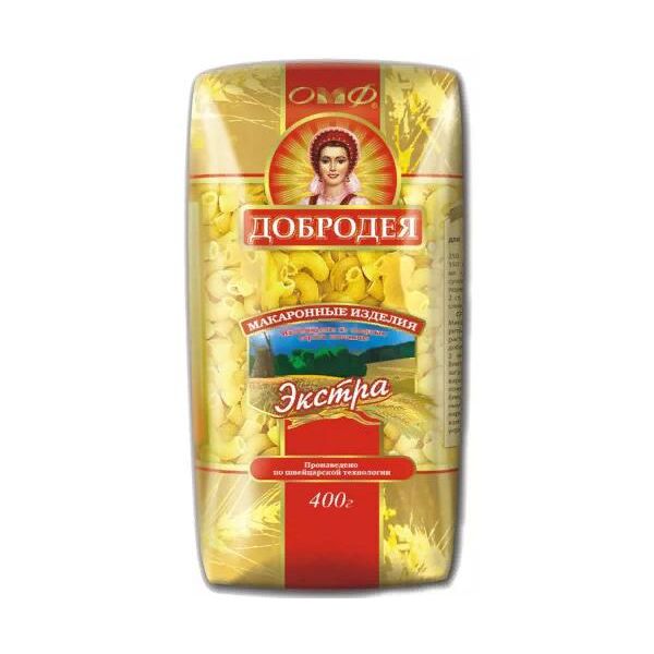 

Макаронные изделия Добродея Gomiti rigati 400 г