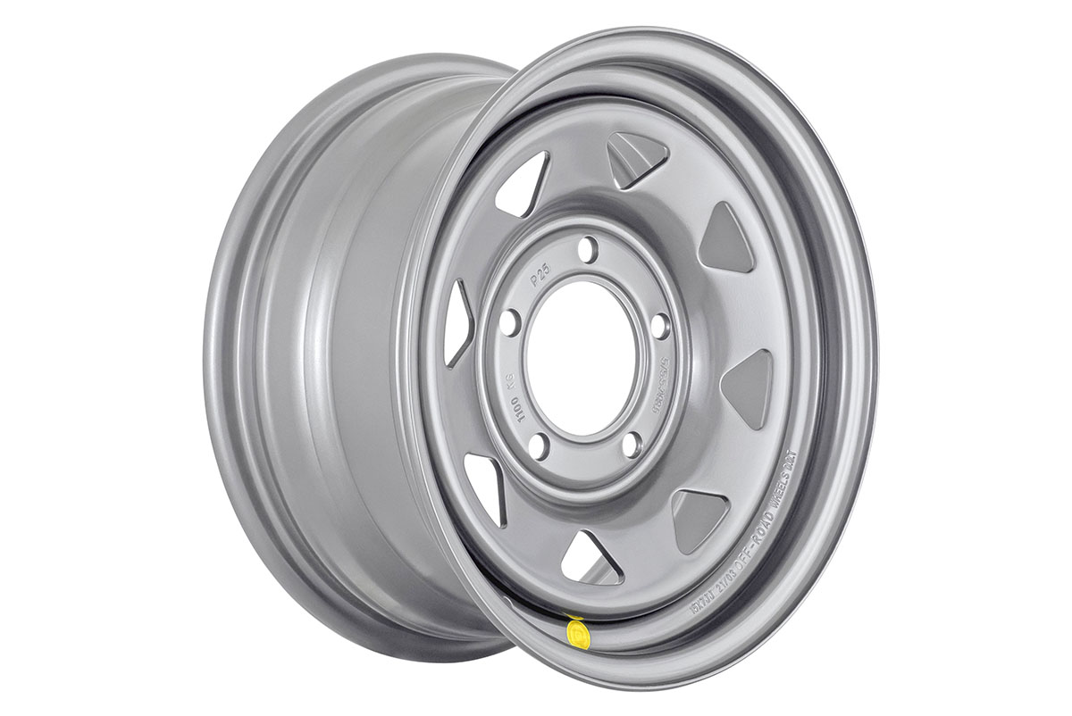 

Диски стальные OFF-ROAD Wheels 1570-539985S+25A17