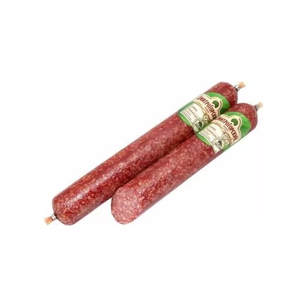 

Колбаса сырокопченая Дмитрогорский Продукт Праздничная +-1 кг