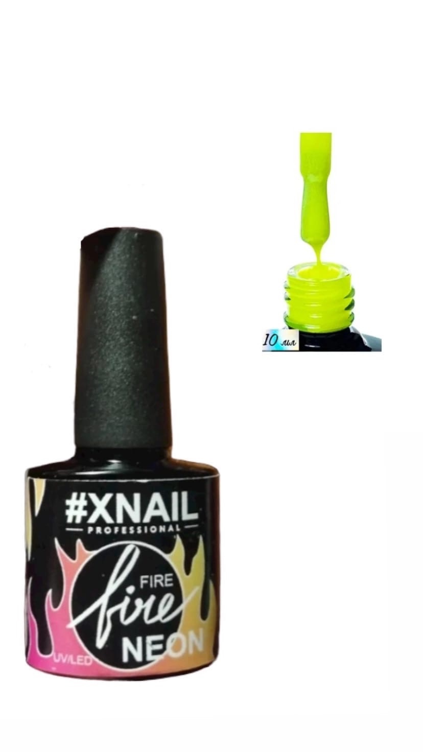 фото Гель-лак xnail neon fire №05